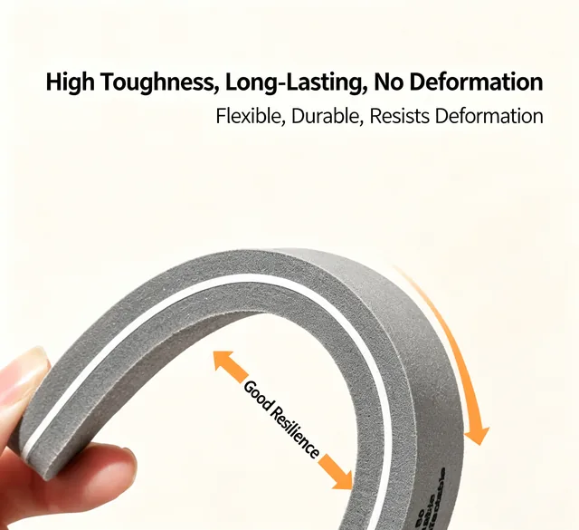 Flexibility of the washable nail file bending without deformation